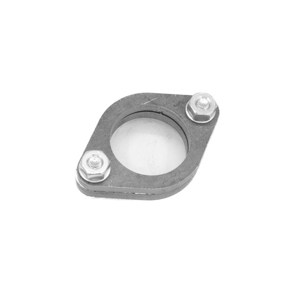 Фланец соединение с прокладкой и метизами (ромб) без выходов труб