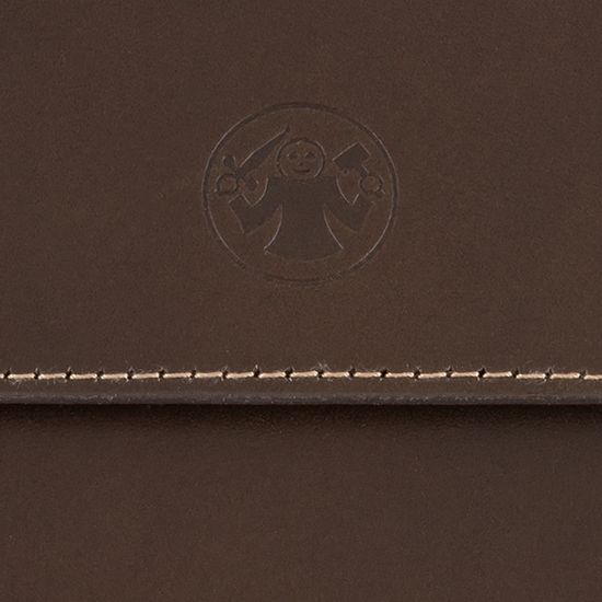 Набор бритвеный Dovo, 4 пр. Футляр: натур.кожа (вол), цвет коричневый