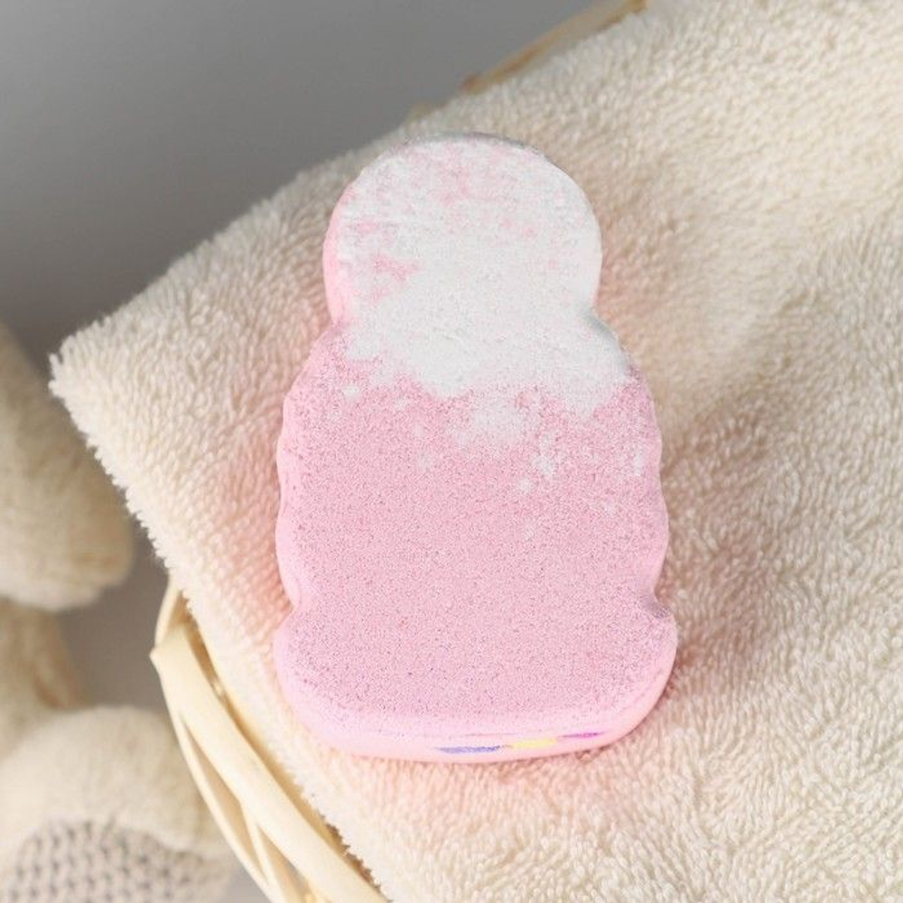 Детская радужная бомбочка «Няшка-Бурляшка» с ароматом ванили - 150 гр. (Цвет: не задано)