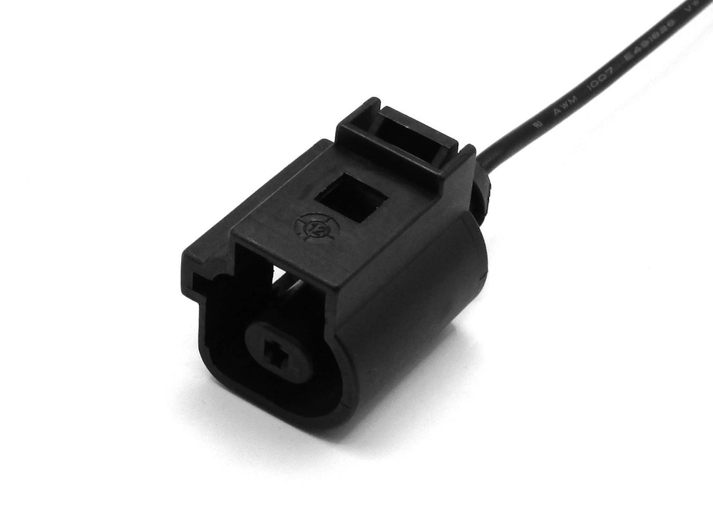 Разъем 1J0973081 (1pin) 1 контакт датчика давления масла для Audi, Bentley, Dodge, Seat, Skoda, Volkswagen с проводом