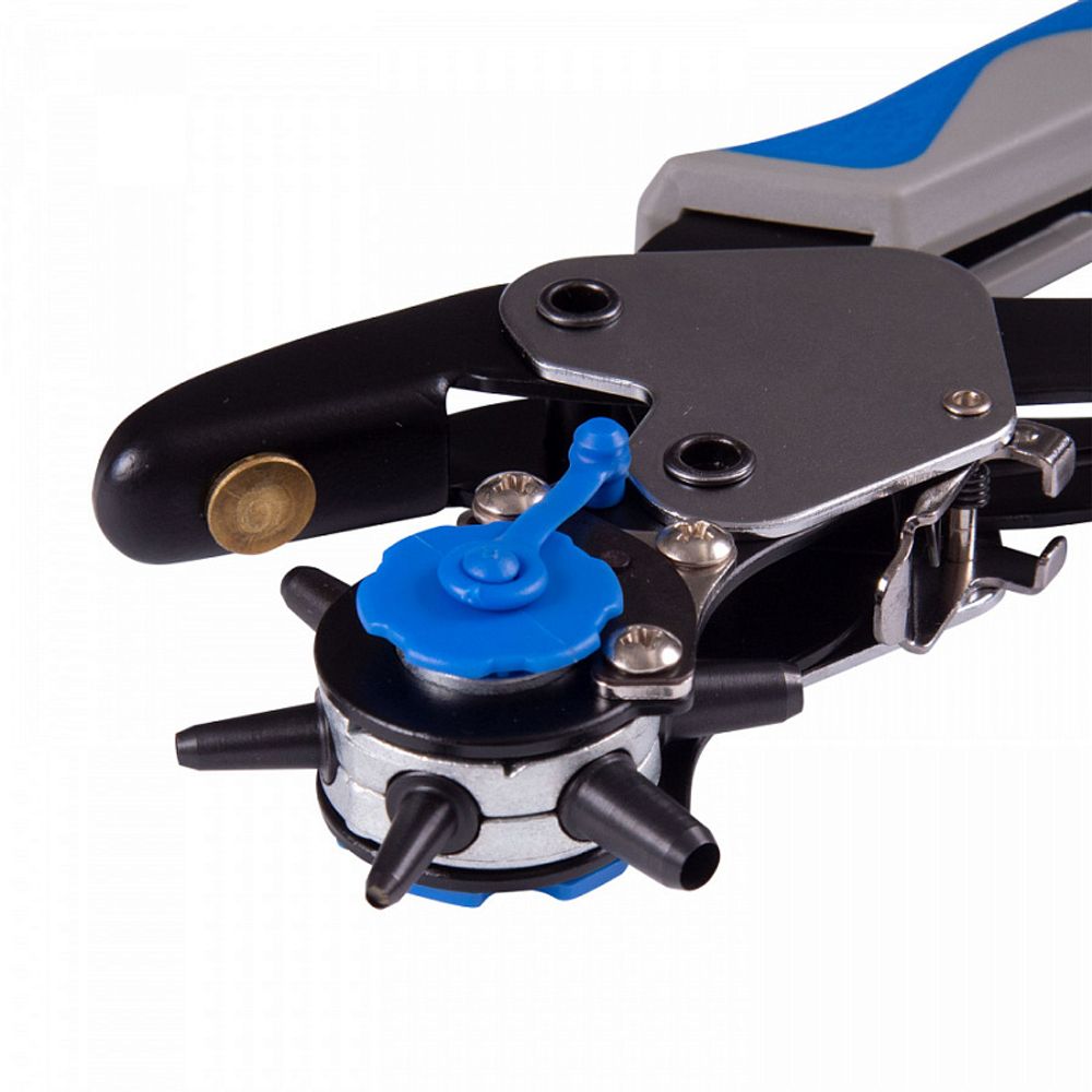 KING TONY (74A00) Дырокол револьверный 2-4,5 мм, 230 мм