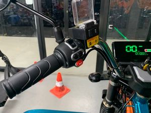 Грузовой электрический трицикл IKINGI CARGO MAX Q30 3000W (72V/45Ah) - Бирюзовый фото №12