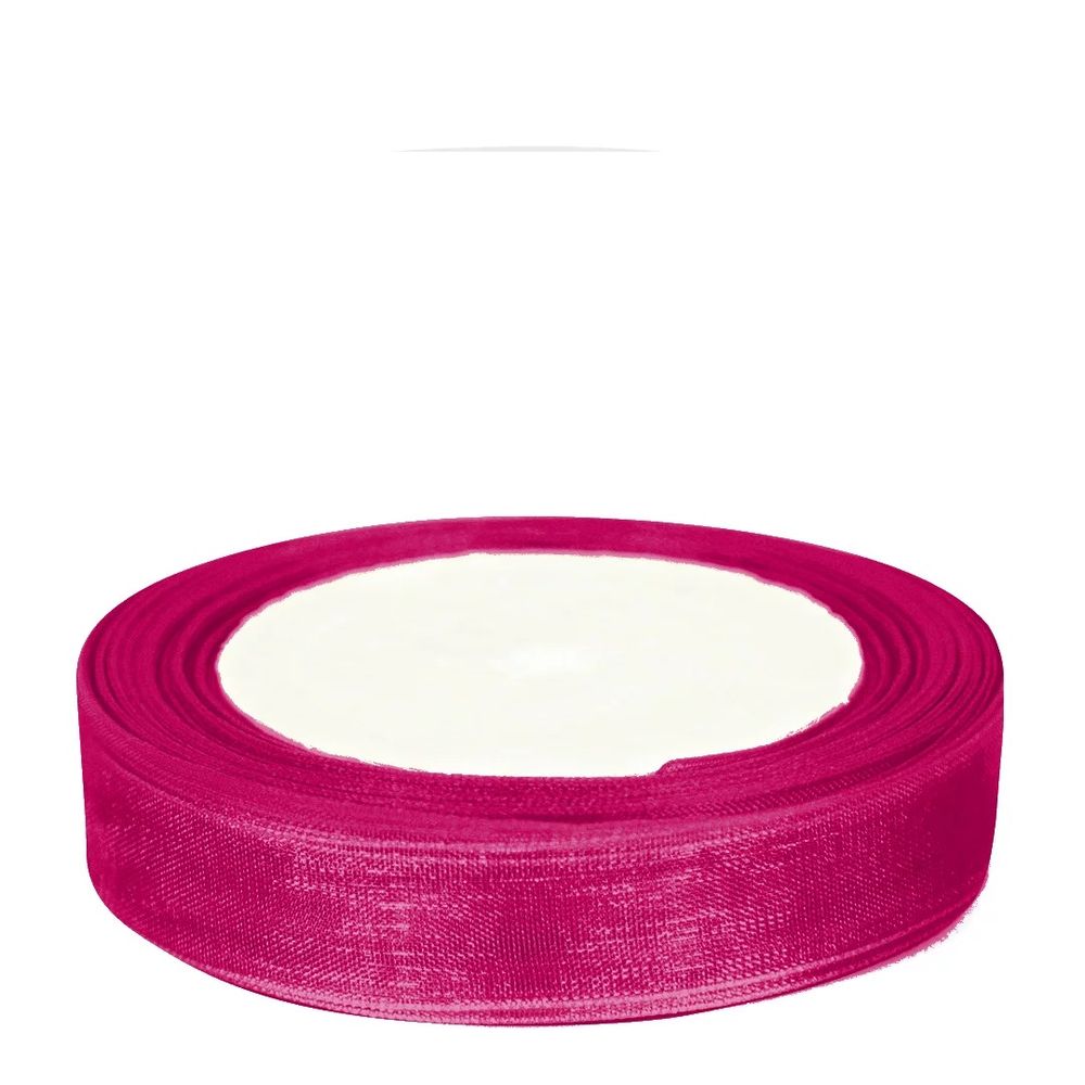Лента органза Фуксия 1,2 см ДБ