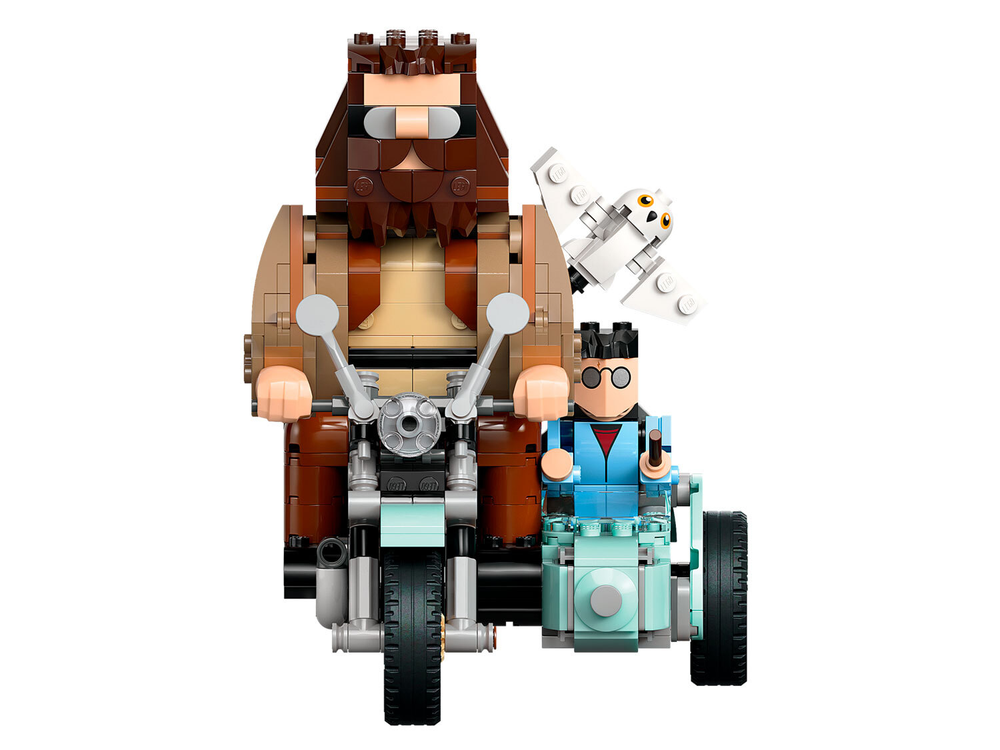 LEGO Harry Potter 76443 «Поездка Хагрида и Гарри на мотоцикле» — культовая сцена