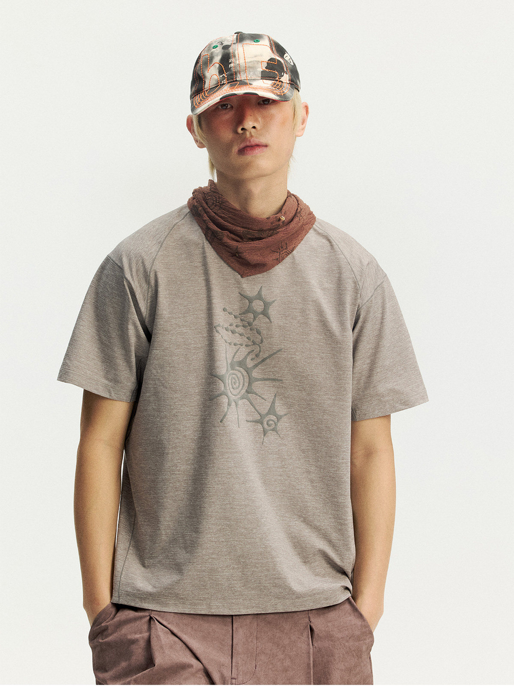 Футболка Nothomme Monterest Totem серый