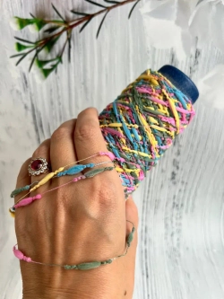 Трикотажная пряжа для вязания Шишибрики CARAMELLA