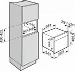 Встраиваемая пароварка с СВЧ Miele DGM7840 OBSW