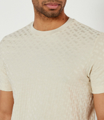 Футболка H-Thompson 80 BOSS BLACK - бежевый(50537131)