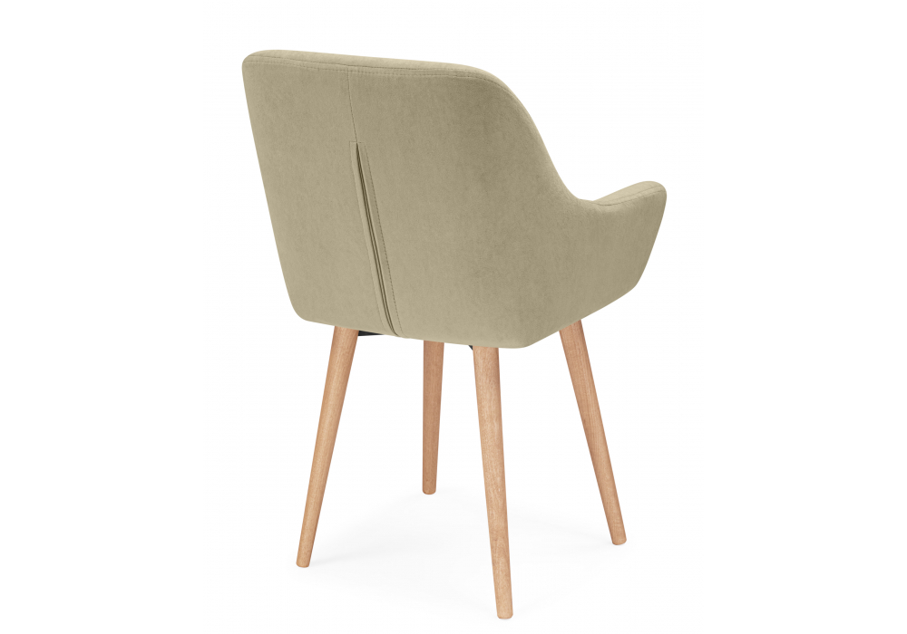 Стул деревянный Woodville Флюид 360 бежевый (zd 210), светлое дерево