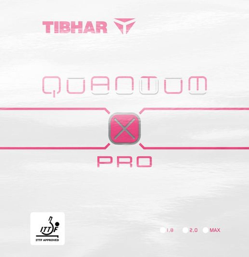 Накладка для ракетки Tibhar Quantum X PRO pink max