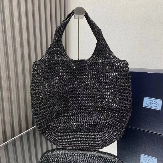 Женская сумка-тоут PRADA RAFFIA