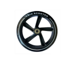 Колесо - 200 мм, для самокатов, с подшипниками ABEC 7, черное