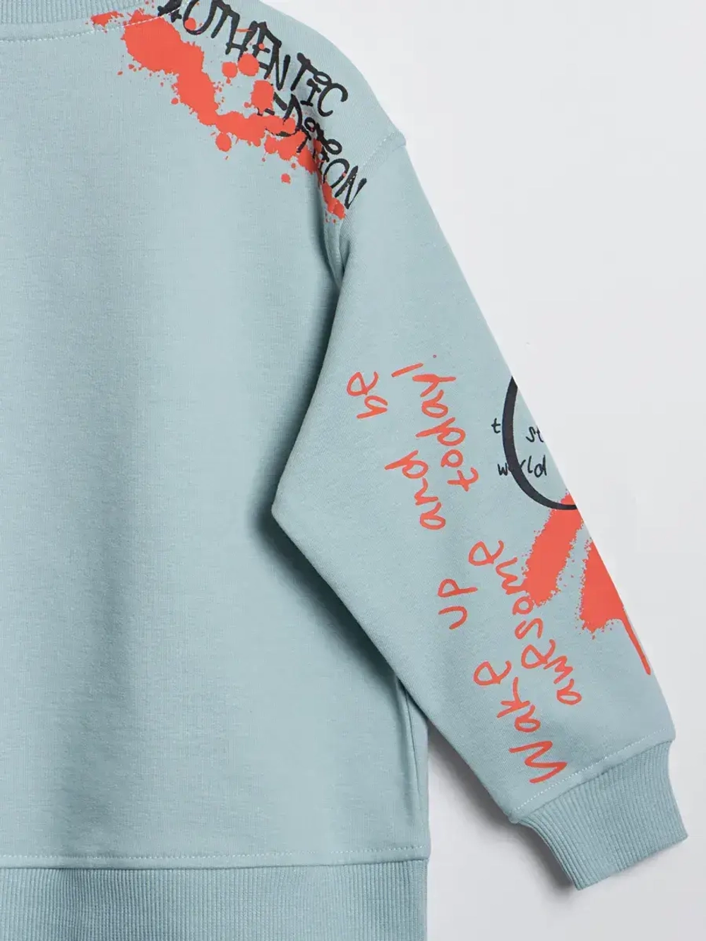 Свитшот для девочки с принтом