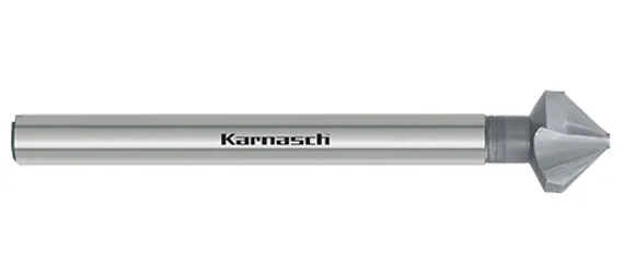 Зенковка Karnasch Ø6,3 мм, 90°, HSS-XE, DIN 335, арт. 20.1720-010