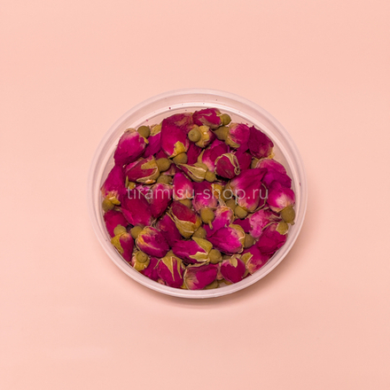 Сушеные бутоны роз (розовый), 20 г