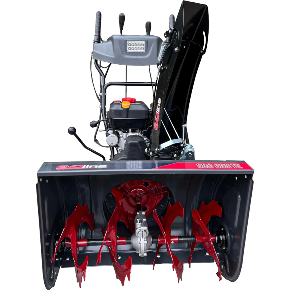 EVOline SBG 660 TE бензиновый снегоуборщик 7 л.с, ковш 66 см, выброс м, 6 вперед/2 назад