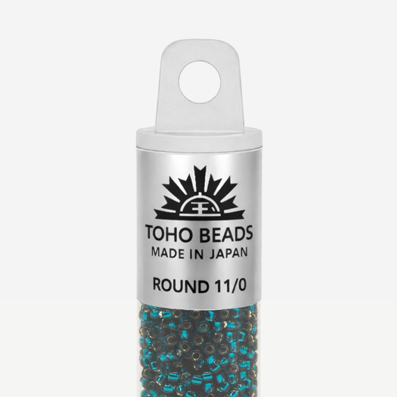 Японский бисер TOHO Round 11/0 (№27BD), с внутренним серебрением, прозрачный