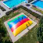 Надувная подушка для установки в грунт «Мягкая гора», 10×5×2 м