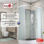 Душевая кабина AvaCan EM Серия EM2912RN 120х90 без крыши, правосторонняя