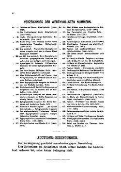 Katalog Frühester Erzeugnisse Der Druckerkunst | Theodor Oswald Weigel