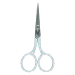 Ножницы для вышивания "Горошки", 9 см, Hemline, цвет голубой