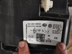 Фара правая LED Volkswagen Touareg 3 Оригинал целая 761941036B