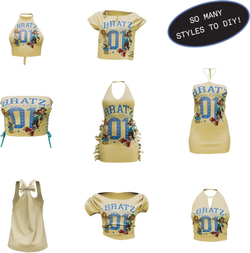 Кукла Братц Stylin' Sasha Саша с футболкой