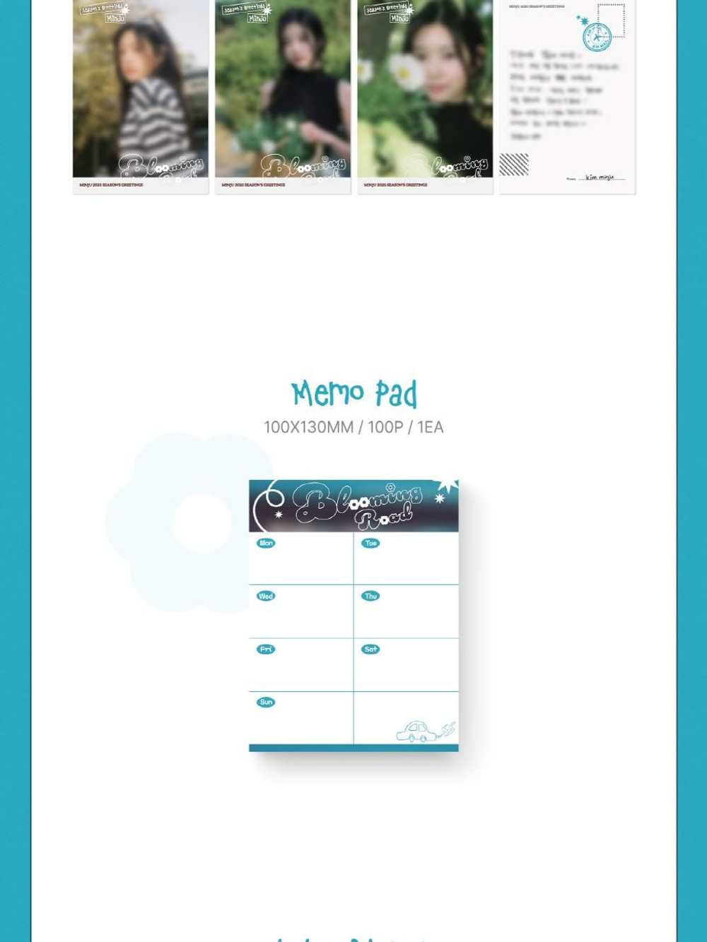 товары KIM MIN JU - BLOOMING ROAD 2025 SEASON'S GREETINGS