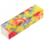 Шлифовка-бафик для ногтей на блистере «Ультрамарин», цвет микс, 9,5*2см