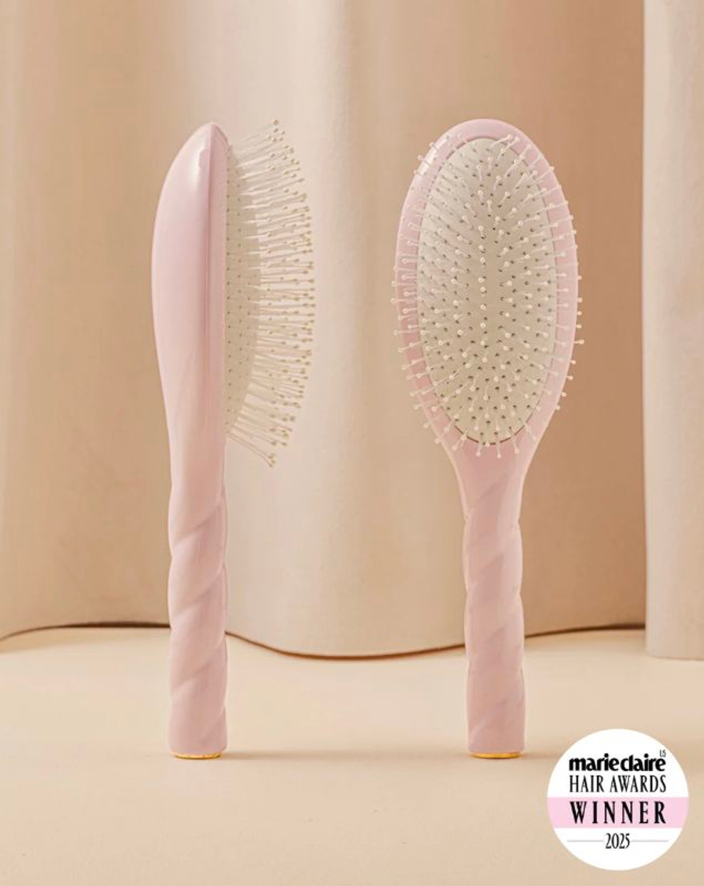 La Bonne Brosse Массажная расческа для волос N 04 Miracle Detangling and Massaging Brush - Pink