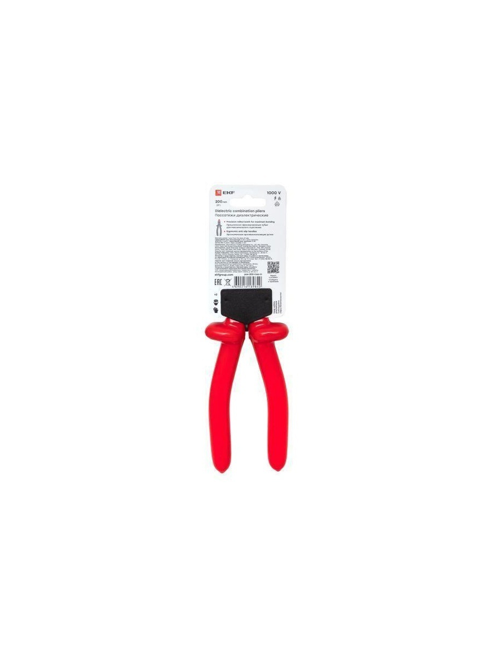 Пассатижи 200мм Master 1000В Basic EKF pas-200-mas-in