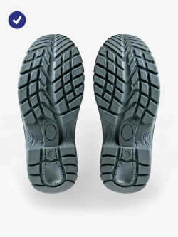 Ботинки рабочие зимние с МП подошва двойная ПУ/ПУ - ПОД ЗАКАЗ