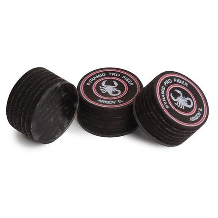 Наклейка для кия многослойная Б. Арисова Pyramid Pro Fiber Hard+ ø14мм 1шт.