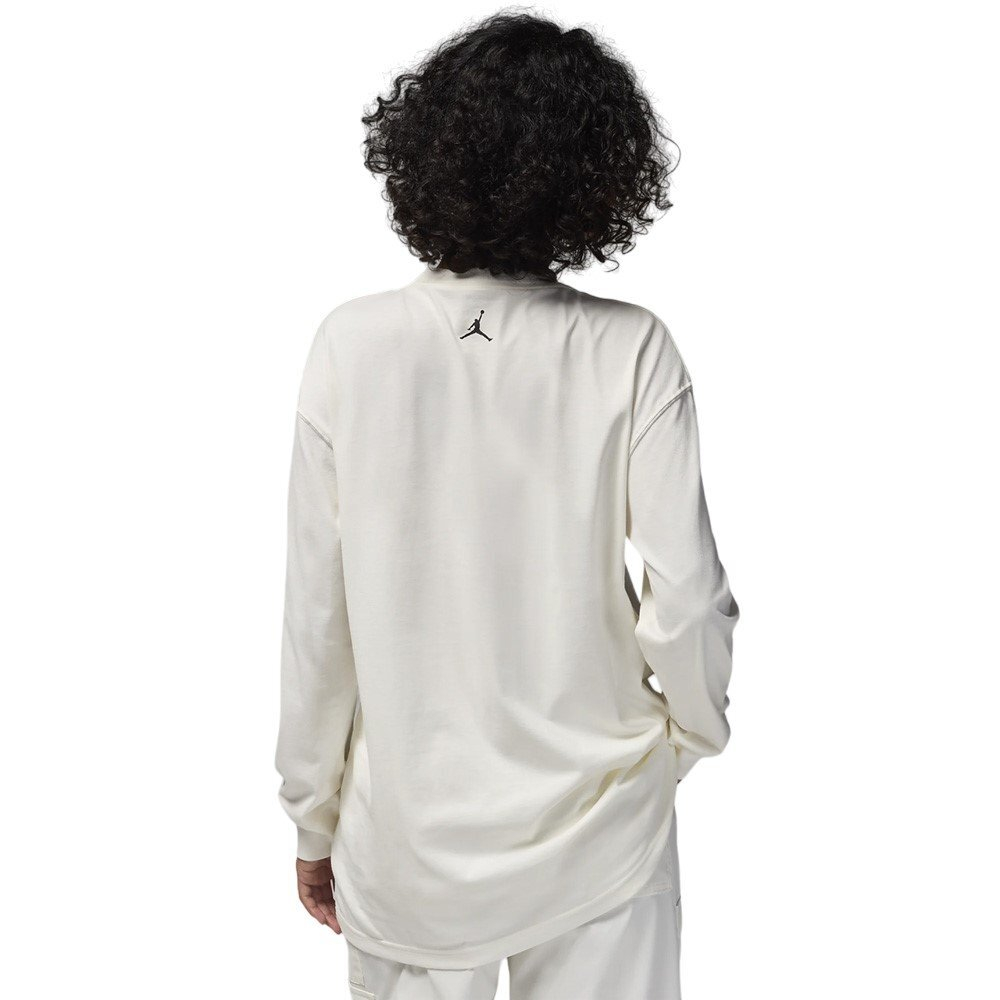 Баскетбольная женская футболка Jordan T-shirt White