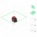Ротационный нивелир RGK SP-400G