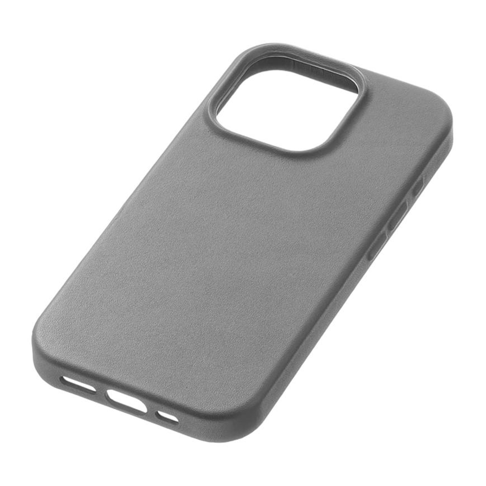 Кожаный чехол MagSafe uBear Capital Leather Case для iPhone 16 Pro Тонкий чехол из натуральной кожи Nappa