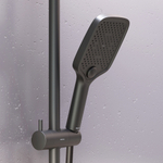 Душевая система с ванно-душевым термостатическим смесителем-полкой и гигиеническим душем Damixa Gala 953770300