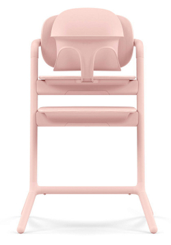 Стульчик для кормления Cybex Lemo 4 в 1 с мягкими чехлами Comfort Inlay Pearl Pink/Stone Blue