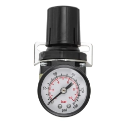 Регулятор давления воздуха 1/4''(0-10bar,раб. температура 5°-60°) Partner PA-AR2000-02