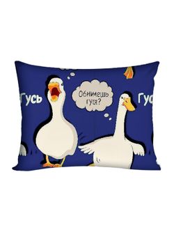 Постельное белье Полисатин Мечта "Гусь" 1,5-сп Наволочка 50х70 см 1 шт Простынь 150x215 смПододеяльник 145x215 см