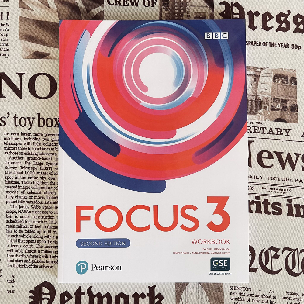 Focus 3 (2nd edition) Student Book+Workbook+CD