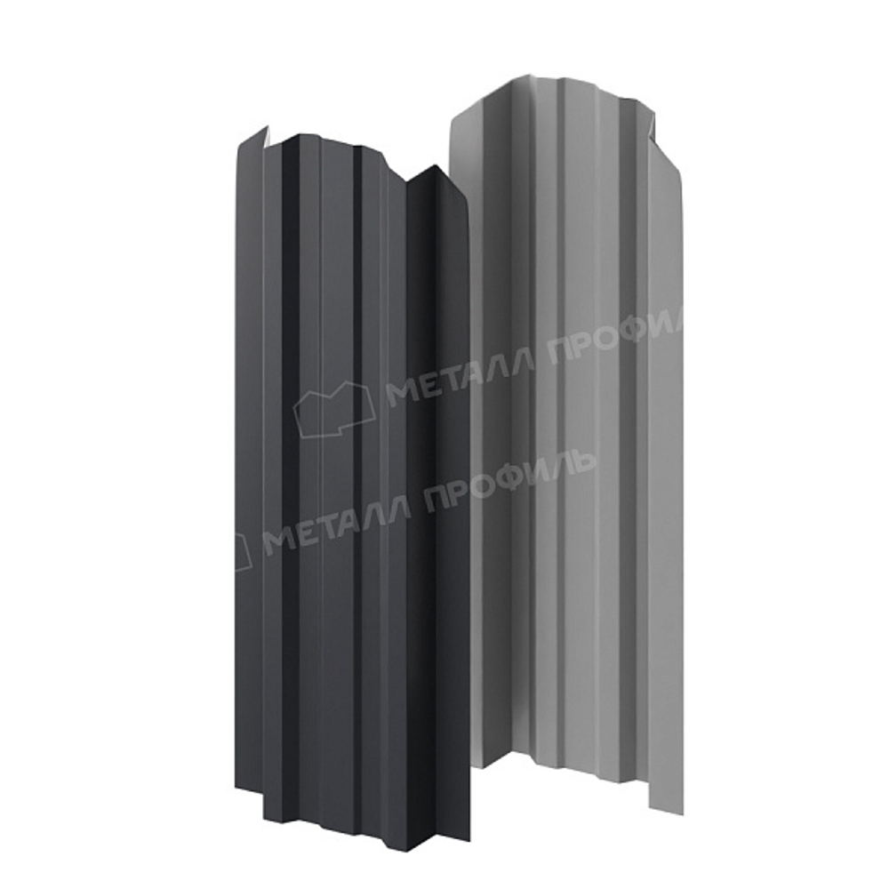 Штакетник металлический МП LАNE 16,5х99