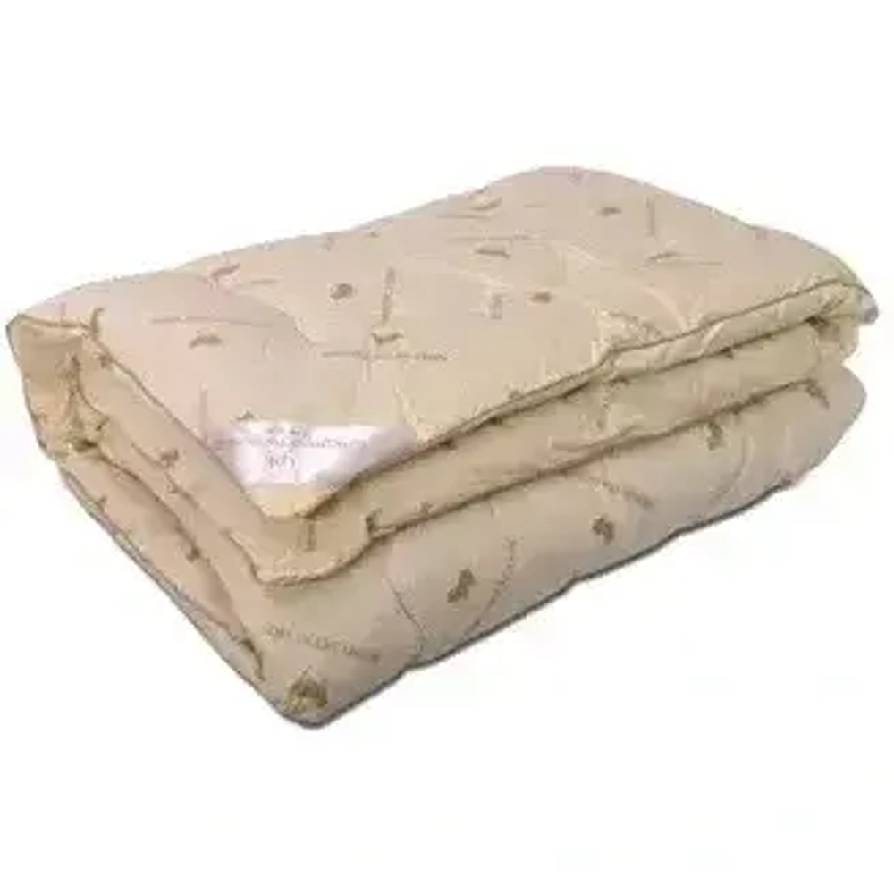 Одеяло 172х205см СТ Верблюжья шерсть сатин/тик 300гр