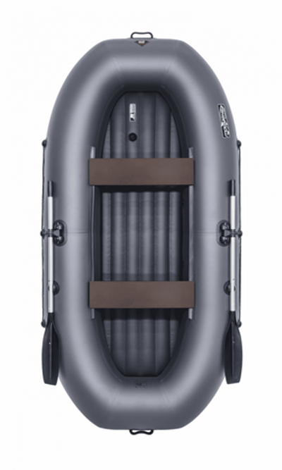 Гребная лодка ПВХ ТАЙМЕНЬ V-290 НД графит