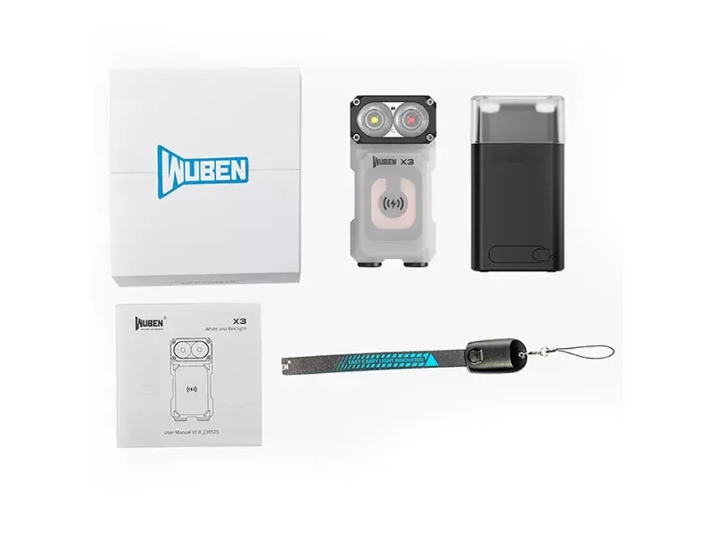 Фонарь Wuben X3 White Pro