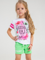 Шорты д/дев р.104 зел (Батик) 02564_BAT