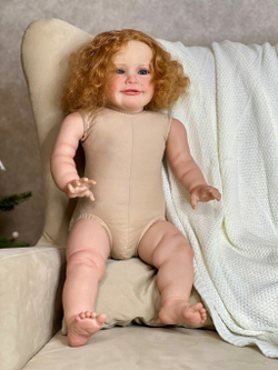 Кукла Реборн мягконабивная 65см в пакете (FA-510)