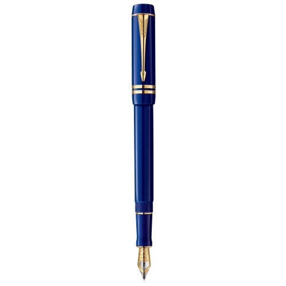 Перьевая ручка Parker Duofold Lapis-Blue GT International