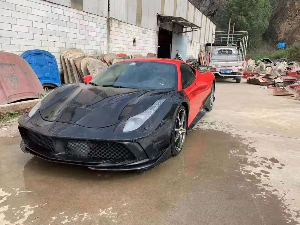 Широкий карбоновый обвес для Ferrari 458 2009-2015 Феррари