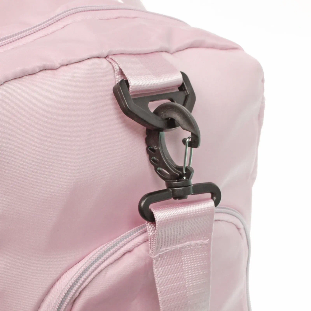 Сумка спортивная «City-sport», водонепроницаемый отдел + 2 кармана + отдел под обувь, цвет розовый, 49*21*29см